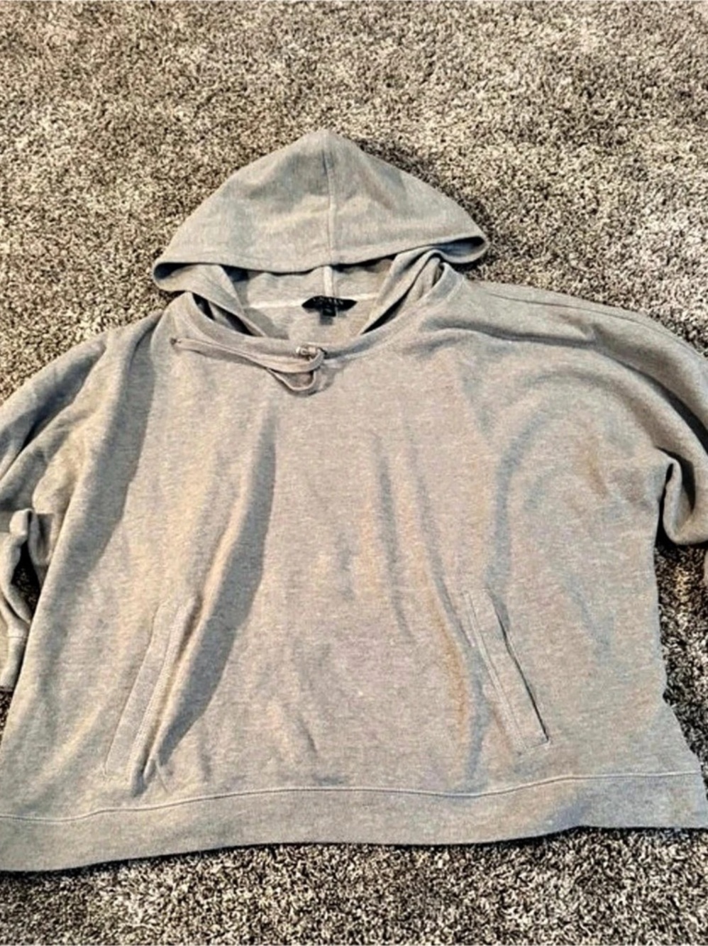 Lauren Ralph Lauren Hooded Pullover Gray XL